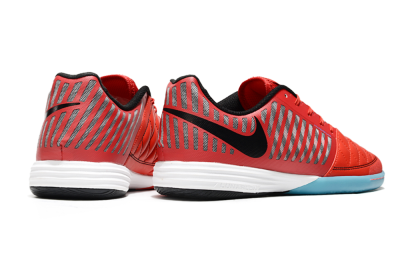 Unisex Nike Lunar Gato 2 IC Football Shoes - Red/Black/Blue/White