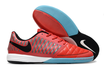 Unisex Nike Lunar Gato 2 IC Football Shoes - Red/Black/Blue/White