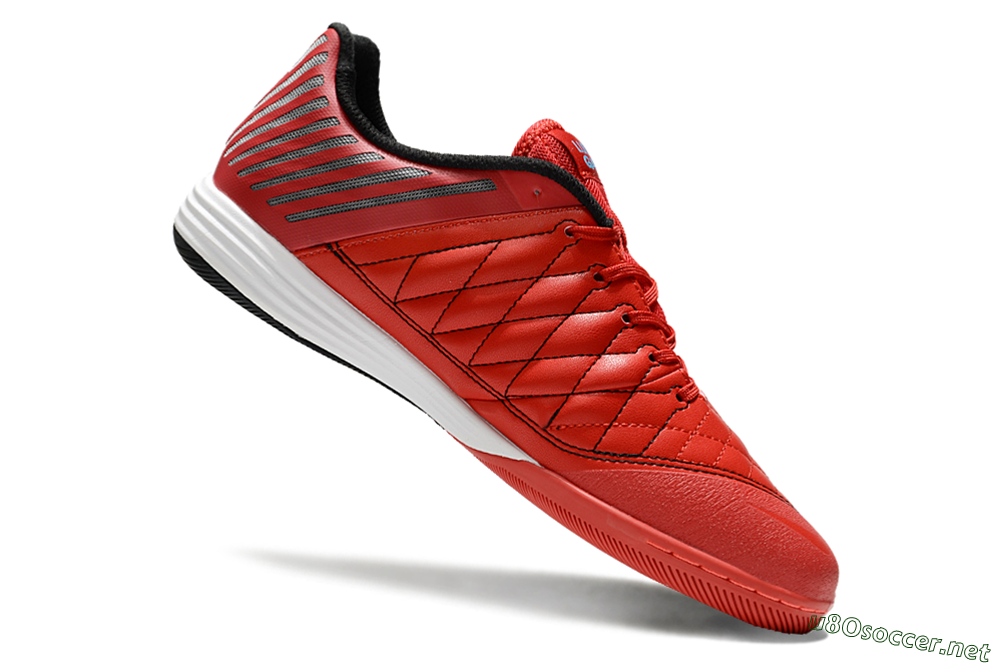 Unisex Nike Lunar Gato 2 IC Football Shoes - Red/Black/Blue/White 4