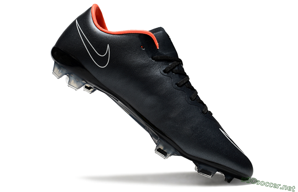 Men's Nike Mercurial Vapor 10 FG Football Boots - Black/White/Orange 4