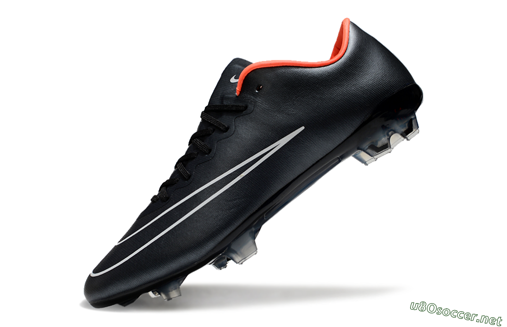 Men's Nike Mercurial Vapor 10 FG Football Boots - Black/White/Orange 5