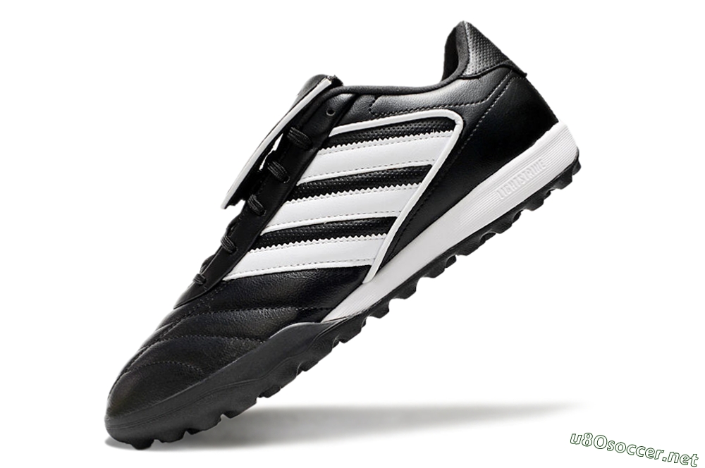 Men's Adidas Copa Gloro 2 TF Football Shoes - Black/White 5