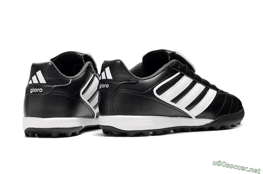 Men's Adidas Copa Gloro 2 TF Football Shoes - Black/White 6
