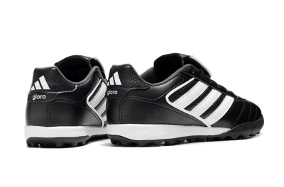 Men's Adidas Copa Gloro 2 TF Football Shoes - Black/White