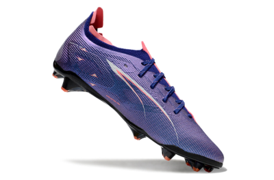 Men's Puma Ultra 5 Ultimate FG Football Boots - Purple/Red/White