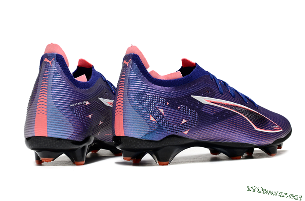 Men's Puma Ultra 5 Ultimate FG Football Boots - Purple/Red/White 6
