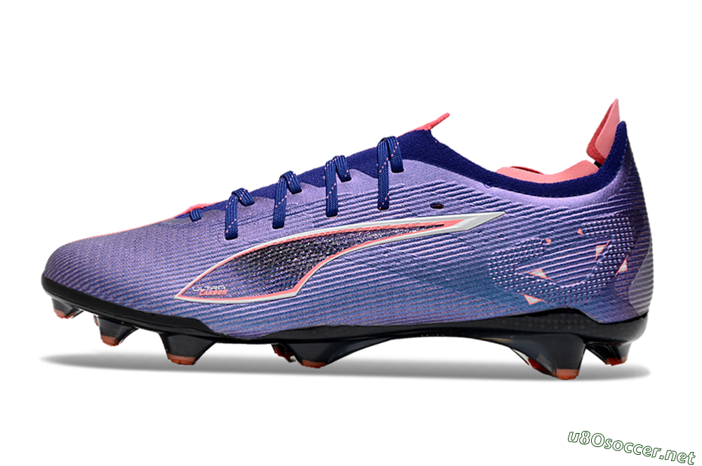 Men's Puma Ultra 5 Ultimate FG Football Boots - Purple/Red/White 0