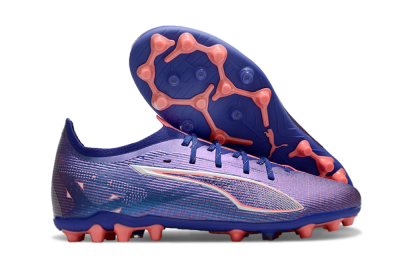 Men's Puma Ultra 5 Ultimate MG Football Boots - Purple/Red/White