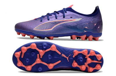 Men's Puma Ultra 5 Ultimate MG Football Boots - Purple/Red/White