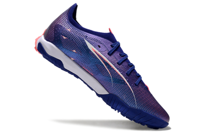 Men's Puma Ultra 5 Ultimate TF Football Shoes - Purple/Red/White