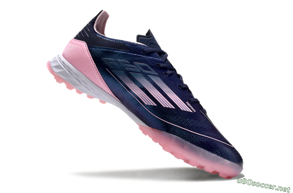 Men's Adidas F50 Elite TF Football Shoes - Blue/Pink/White 4