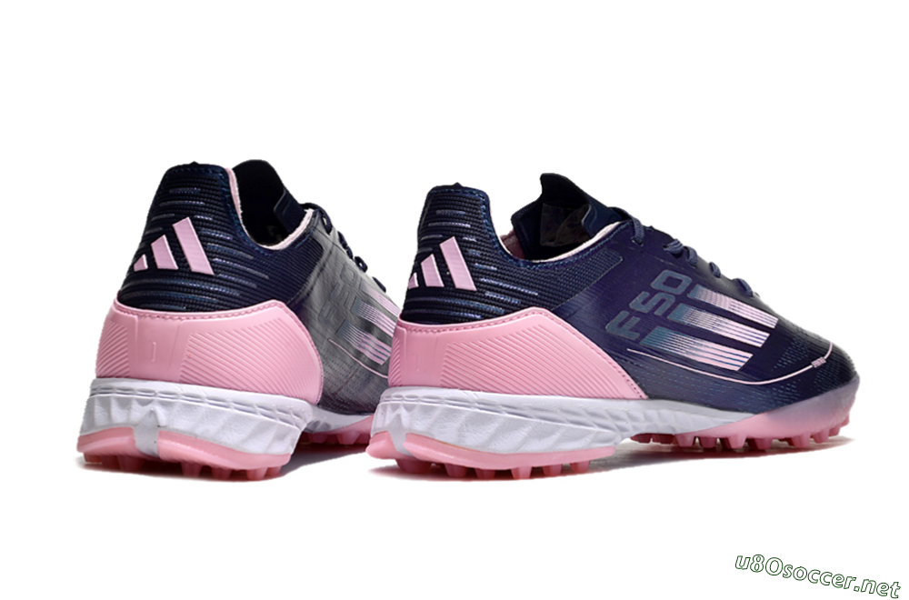 Men's Adidas F50 Elite TF Football Shoes - Blue/Pink/White 6