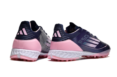 Men's Adidas F50 Elite TF Football Shoes - Blue/Pink/White