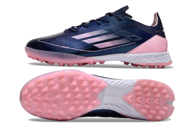 Men's Adidas F50 Elite TF Football Shoes - Blue/Pink/White