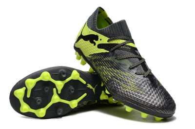 Men's Puma Future Ultimate MG Football Boots - Black/Yellow