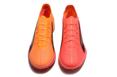 Men's Puma Ultra 5 Ultimate TF Football Shoes - Red/Black/White
