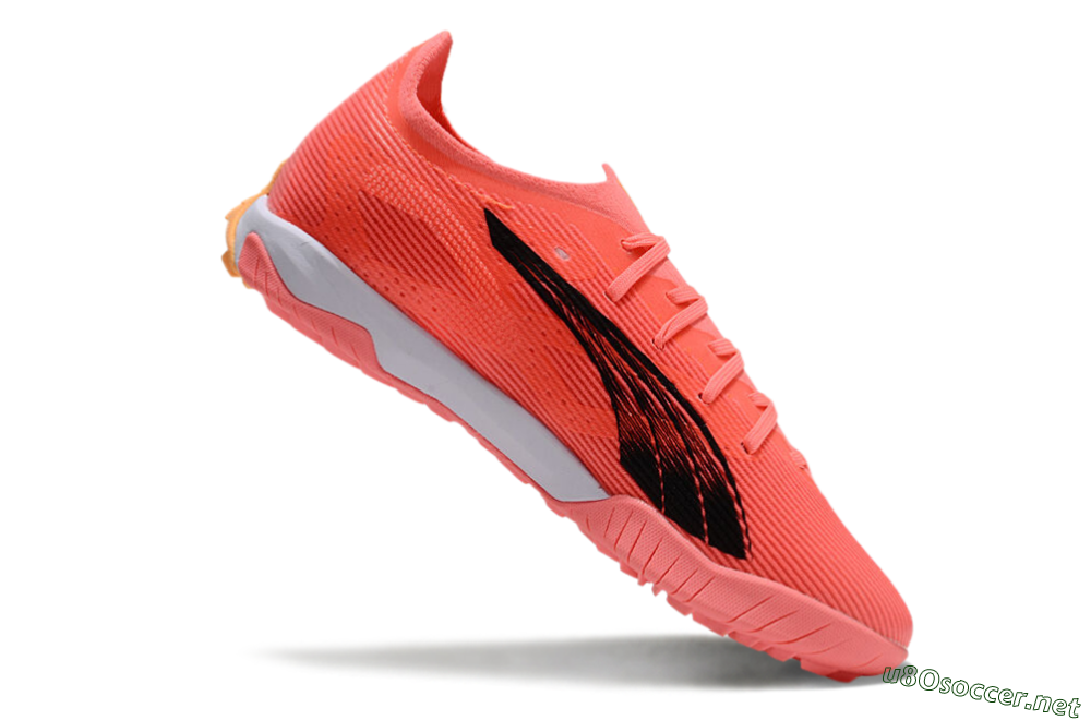 Men's Puma Ultra 5 Ultimate TF Football Shoes - Red/Black/White 5