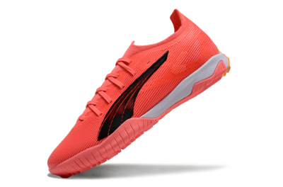 Men's Puma Ultra 5 Ultimate TF Football Shoes - Red/Black/White