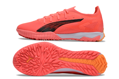Men's Puma Ultra 5 Ultimate TF Football Shoes - Red/Black/White