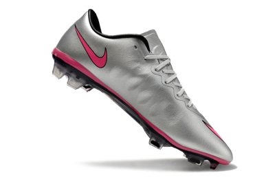 Men's Nike Mercurial Vapor 10 Elite FG Football Boots - Sliver/Pink/Black
