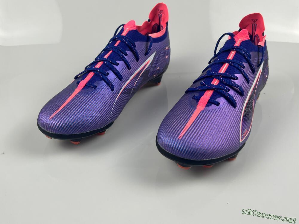 Men's Puma Ultra 5 Ultimate FG Football Boots - Blue/Pink/White