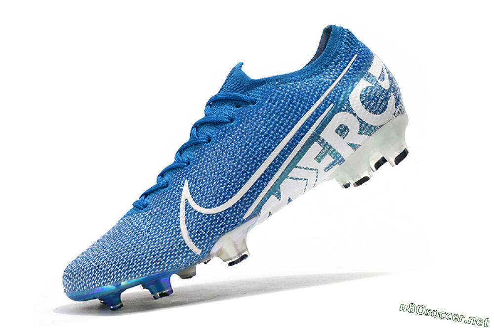 Unisex Nike Mercurial Vapor 13 Elite FG Football Boots - Blue/White 8