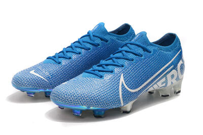 Unisex Nike Mercurial Vapor 13 Elite FG Football Boots - Blue/White