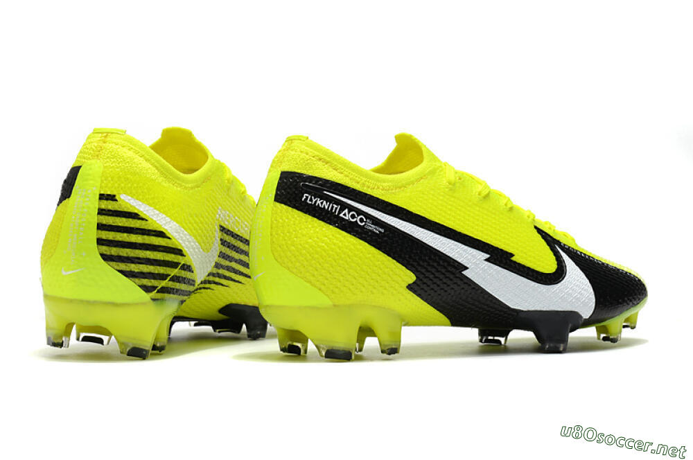 Men's Nike Mercurial Vapor 13 Elite FG Football Boots - Yellow/White/Black 6