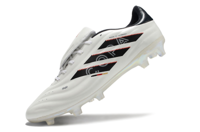 Men's Adidas Copa Pure 2 Elite FG Football Boots - White/Black/Red