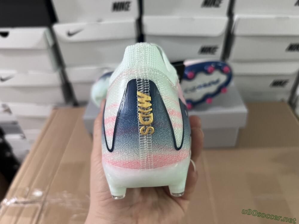 Unisex Nike Air Zoom Mercurial Vapor 16 Elite AG Football Boots - Jade/Yellow/Pink/Blue