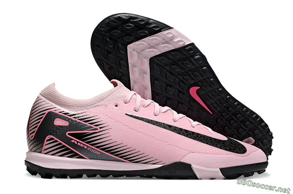 Men's Nike Air Zoom Mercurial Vapor 16 Elite TF Football Shoes - Pink/Black 2