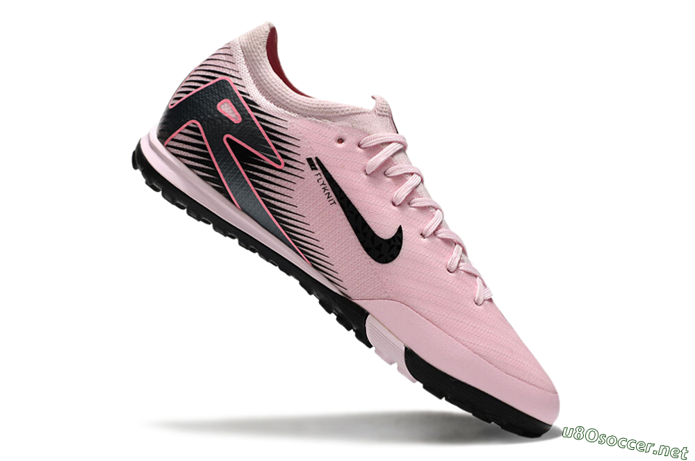 Men's Nike Air Zoom Mercurial Vapor 16 Elite TF Football Shoes - Pink/Black 4