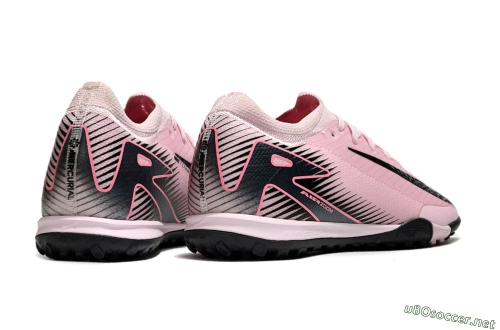 Men's Nike Air Zoom Mercurial Vapor 16 Elite TF Football Shoes - Pink/Black 6