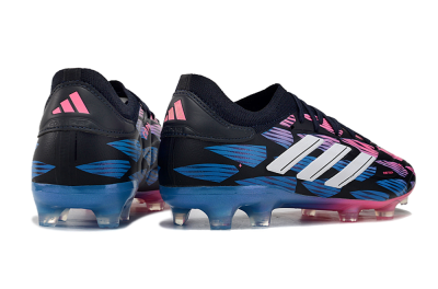 Men's Adidas Copa Pure 2 FG Football Boots - Black/Pink/Blue