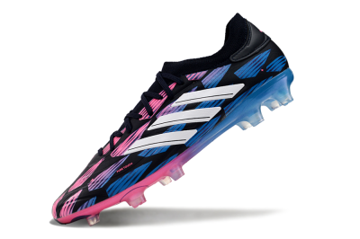 Men's Adidas Copa Pure 2 FG Football Boots - Black/Pink/Blue