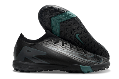 Unisex Nike Air Zoom Mercurial Vapor 16 Elite TF Football Shoes - Black/Blue/Grey