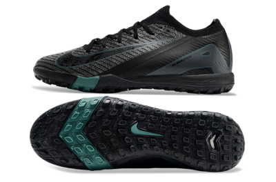 Unisex Nike Air Zoom Mercurial Vapor 16 Elite TF Football Shoes - Black/Blue/Grey