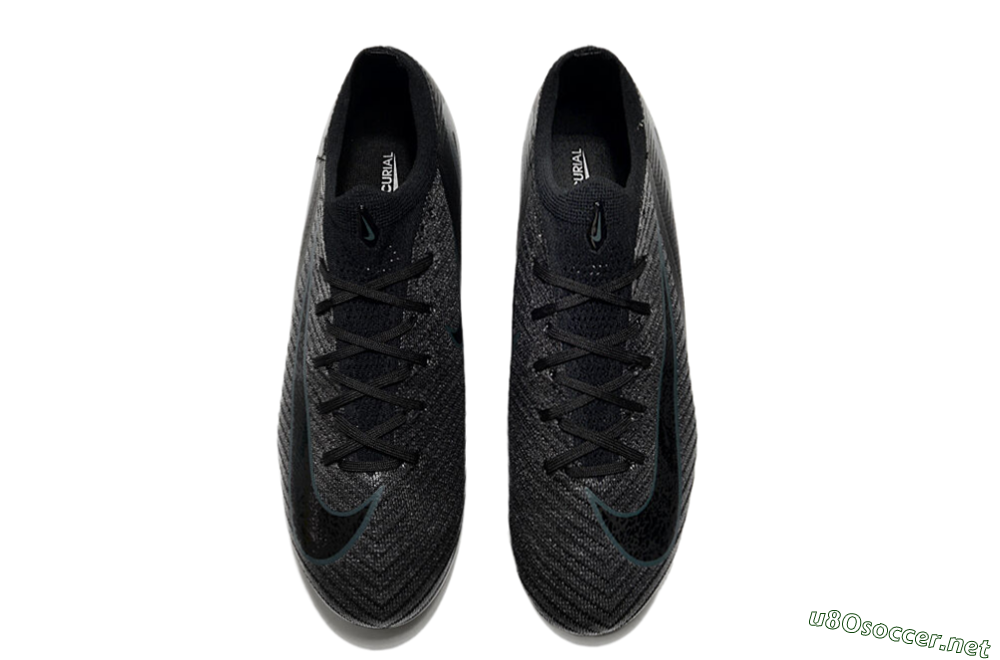 Unisex Nike Air Zoom Mercurial Vapor 16 Elite TF Football Shoes - Black/Blue/Grey 9