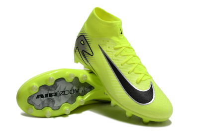 Unisex Nike Air Zoom Mercurial Superfly 10 Elite AG Football Boots - Yellow/Silver/Black