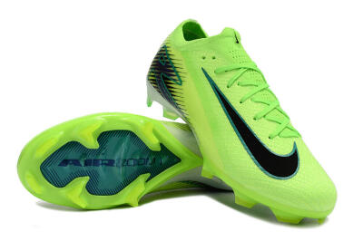 Unisex Nike Air Zoom Mercurial Vapor 16 Elite FG Football Boots - Green/Black