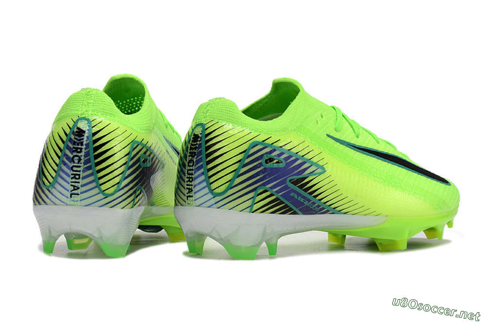 Unisex Nike Air Zoom Mercurial Vapor 16 Elite FG Football Boots - Green/Black 6
