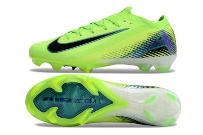 Unisex Nike Air Zoom Mercurial Vapor 16 Elite FG Football Boots - Green/Black