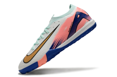 Men's Nike Air Zoom Mercurial Vapor 16 Elite TF Football Shoes - Jade/Pink/Blue