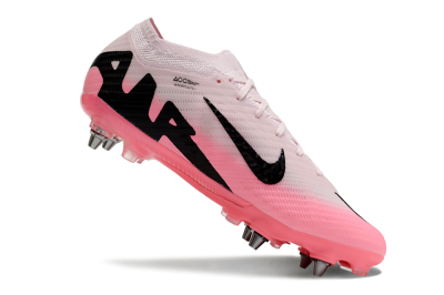 Men's Nike Air Zoom Mercurial Vapor 15 Elite SG Football Boots - Pink/Black