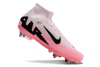 Men's Nike Air Zoom Mercurial Superfly 9 Elite SG Football Boots - Pink/Black