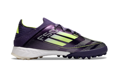 Kids Kids Adidas F50 Elite TF Football Shoes - Purple/Green/White