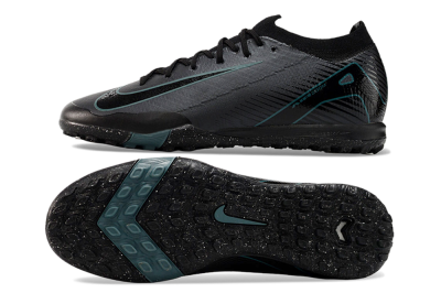Women's Nike Air Zoom Mercurial Vapor 16 Elite TF Football Shoes - Grey/Black/Blue