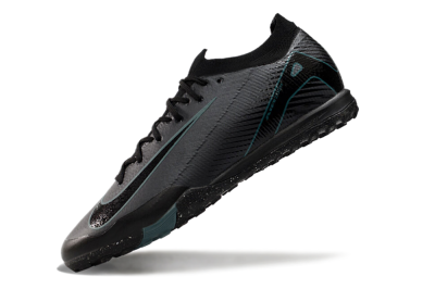 Women's Nike Air Zoom Mercurial Vapor 16 Elite TF Football Shoes - Grey/Black/Blue