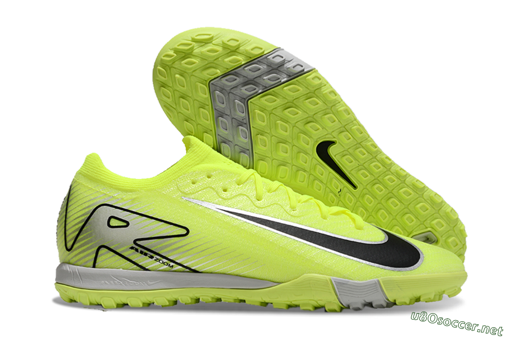 Men's Nike Air Zoom Mercurial Vapor 16 Elite TF Football Shoes - Yellow/Black/White 1