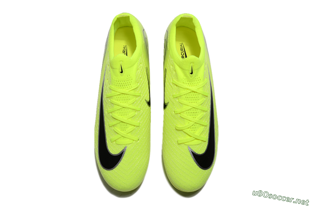 Men's Nike Air Zoom Mercurial Vapor 16 Elite TF Football Shoes - Yellow/Black/White 3